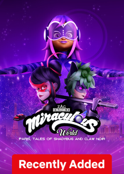 Miraculous World: Paris, Tales of Shadybug and Claw Noir